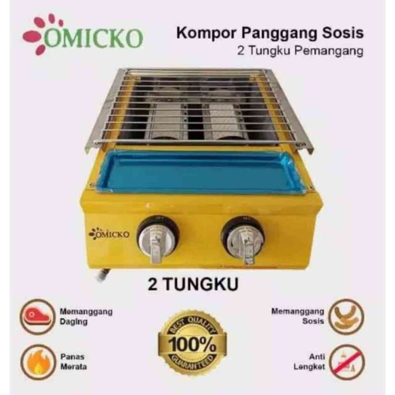 kompor pemanggang sosis