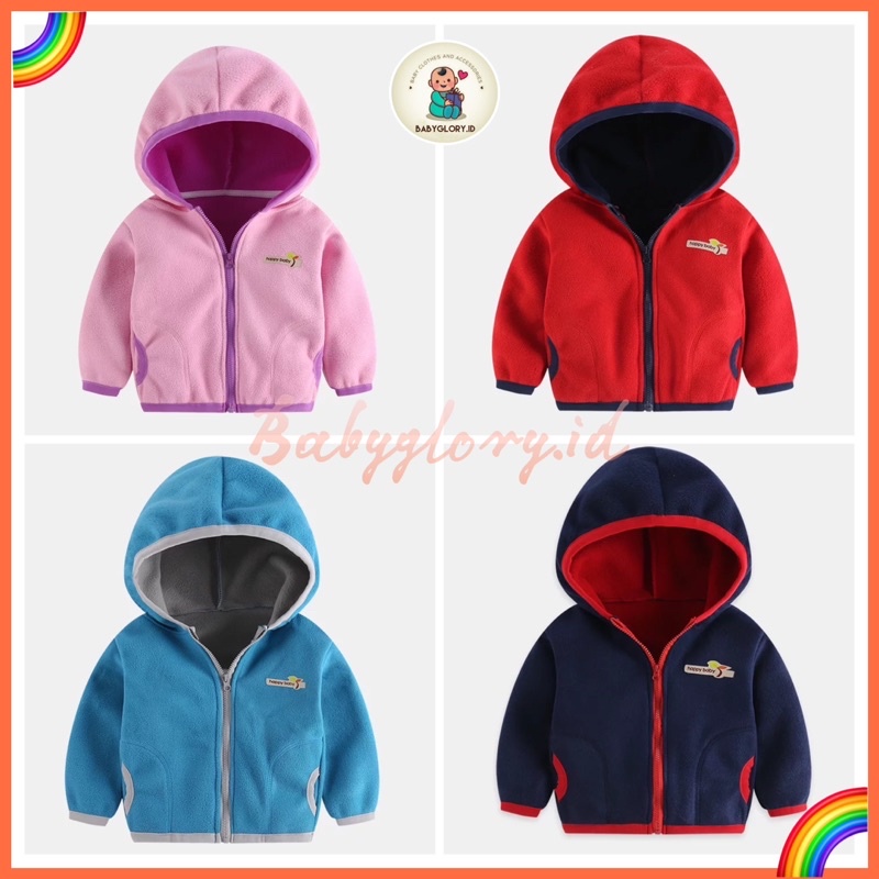 Babyglory.id ✨Jaket Anak Cowok Cewek Unisex Import / Jaket Bayi / Hoodie Anak / Jaket Anak / Bayi