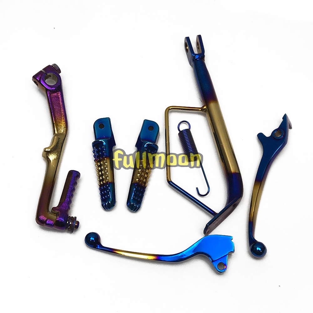 paket lengkap selahan standar samping footstep handle rem beat karbu vario karbu vario 125 techno lama