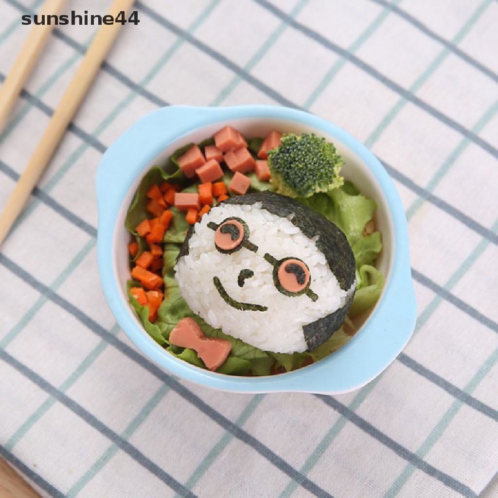 Sunshine Cetakan Nasi / sushi / Bento DIY Bentuk Kartun Bayi Untuk Anak