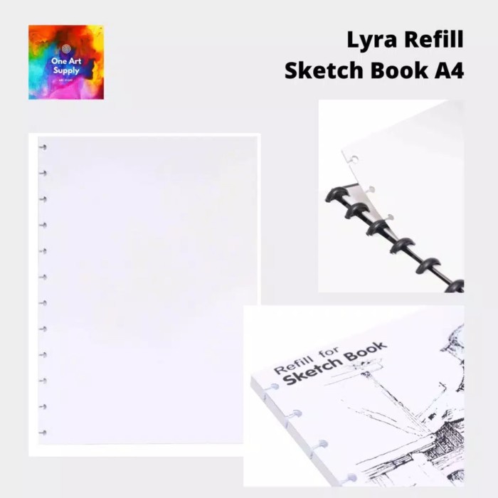 

Spesial Lyra Refill Sketch Book A4 30Sheets Berkualitas