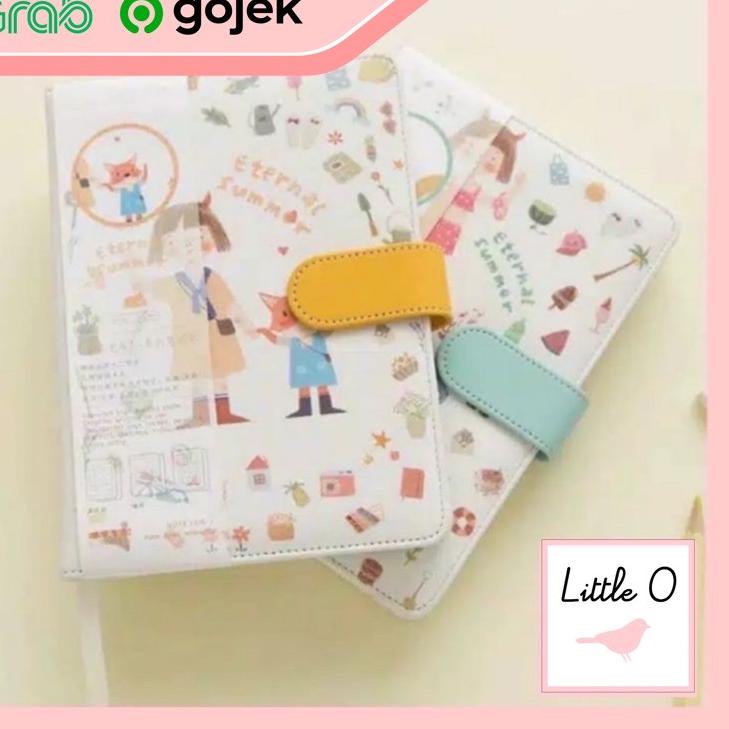 

[PRODUK YZSYR] [little_o.id] Eternal Summer Journal / Agenda impor / Notebook lucu JH9