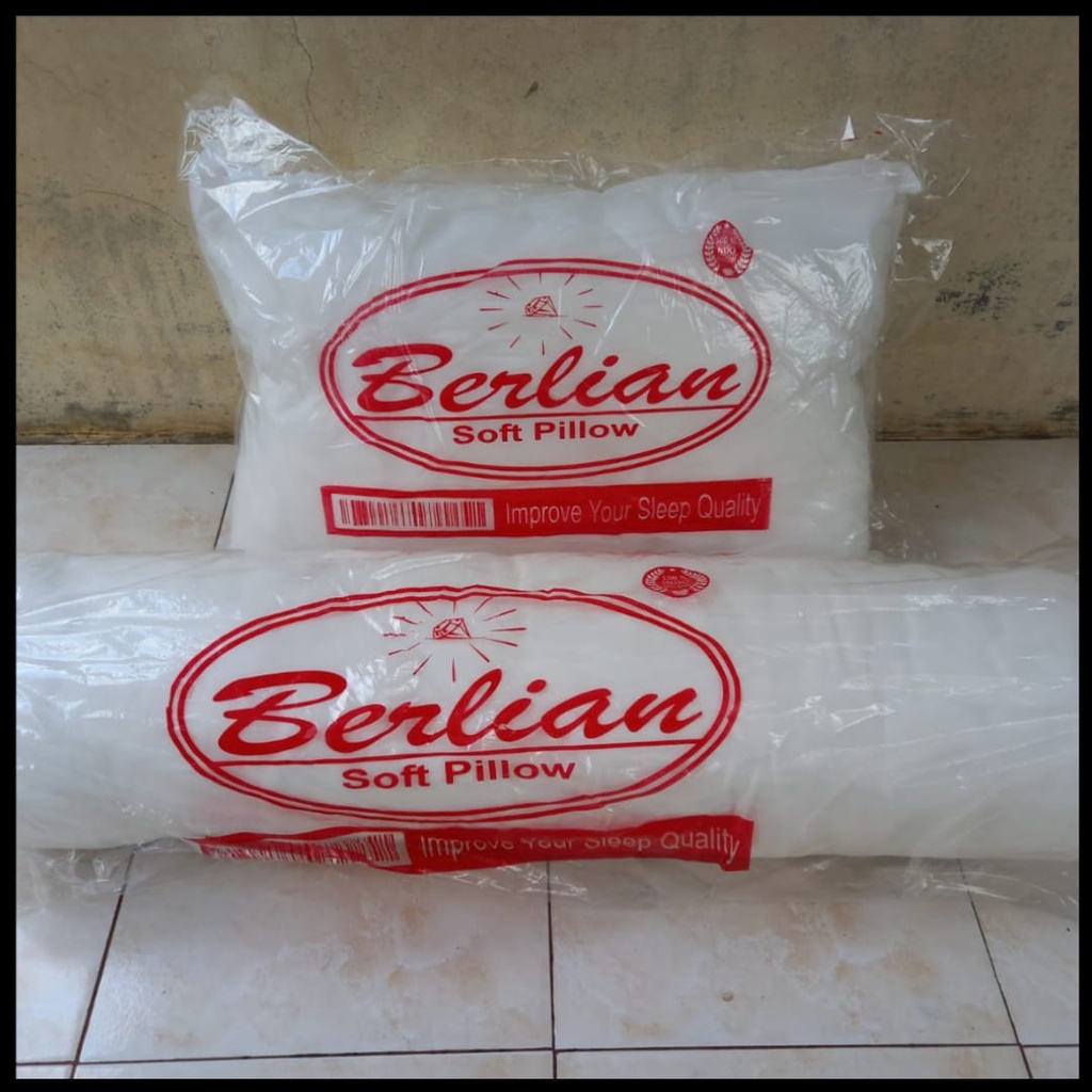 Bantal Guling Berlian Isi Dacron Anak Kost