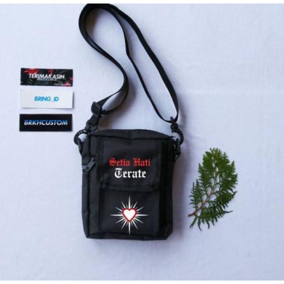 Harga Termurah SLINGBAG PSHT | TAS PSHT | TAS SELEMPANG | TAS TERATE | BAHU PRIA DAN WANITA | TAS TE