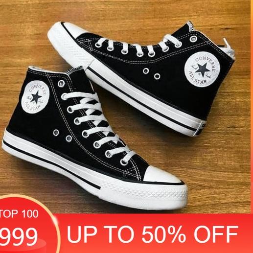 Ready Sepatu pria Sepatu Converse Tinggi / Sepatu Boot All star