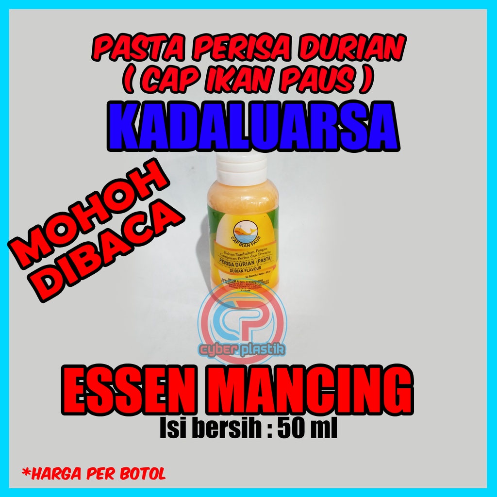 

MOHON DIBACA | Pasta Paus Durian KADALUARSA Untuk Essen Mancing