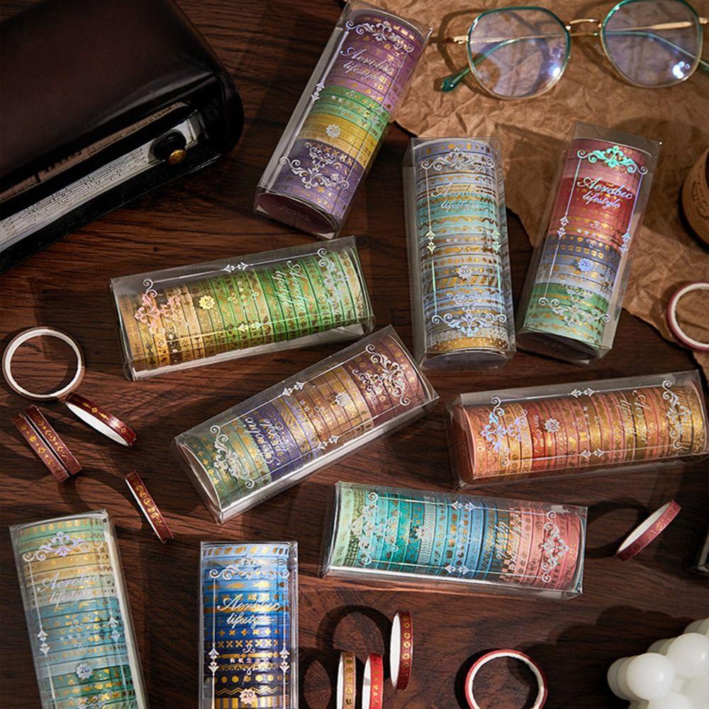 Preva 20Rolls/Set Washi Tape Baru Sastra Scrapbooking Sedikit Segar Kreatif Alat Tulis INS DIY Bahan