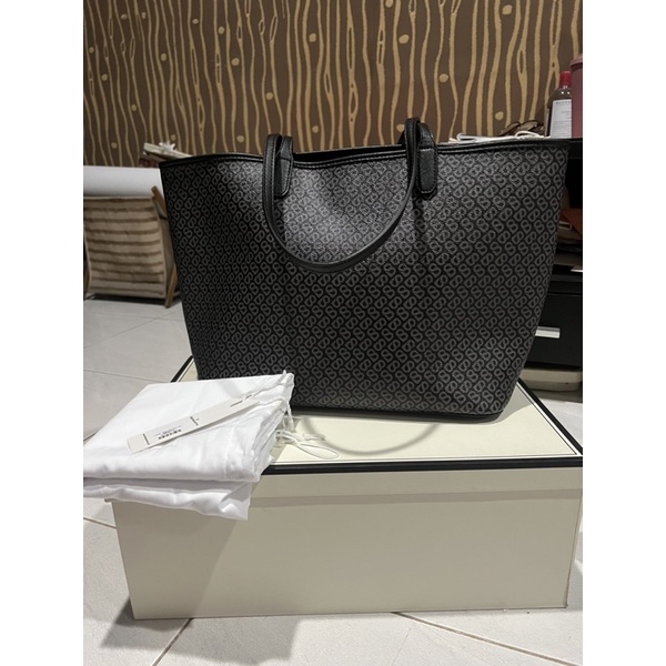 Buttonscarves izzy tote bag canvas preloved