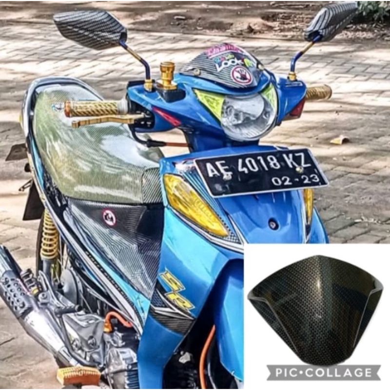 Visor Karbon Suzuki Smash 110 Sr Kualitas Terbaik