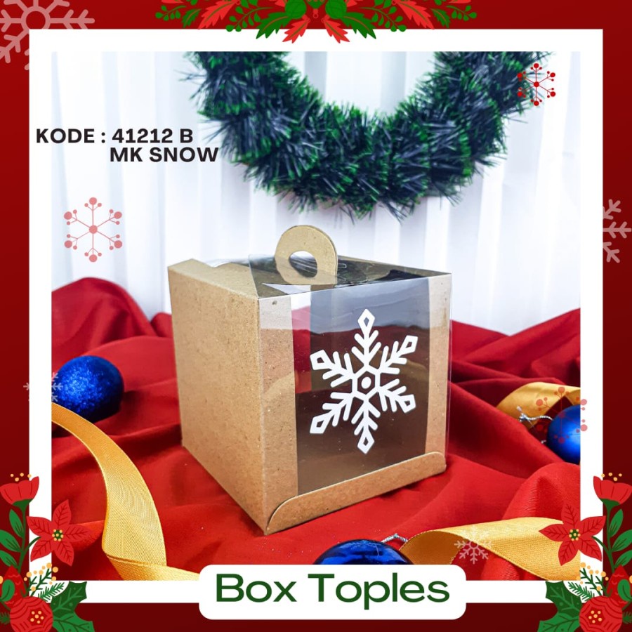 Box Dus Natal Mika Snow /Dus Toples /Box Toples Natal
