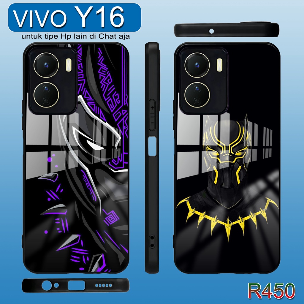 R450 Case Kilau Vivo Y16 Softcase Vivo Y16 Case Kaca Acrylic Vivo Y16 Kesing Hp Vivo Y16 Pelindung H