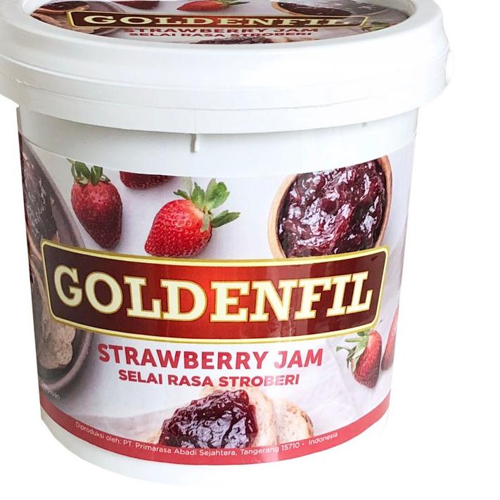 

TERLARIS Goldenfil Strawberry Jam 400 gr grosir