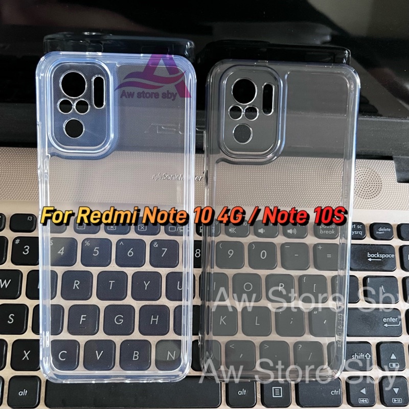 PROTECT CASE XIAOMI REDMI NOTE 9 PRO/NOTE 10/10S/10 PRO/11/ 11 PRO/9C/10A/10C/POCO X3/C3/ CLEAR CASE TEBAL SPACE