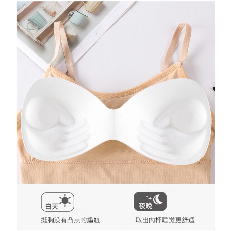 SHOEGALLERY TG1622 Bralette Crop Polos Bra Wanita