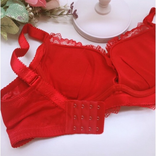 BH (K-D71) Size 34-36 / BRA /  Pakaian dalam wanita / Sexy Red