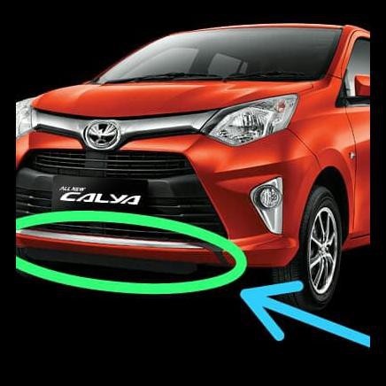 CALYA LIST GRILL BUMPER DEPAN BAWAH CALYA LIST BEMPER DEPAN CHROME CALYA