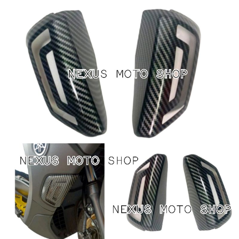 tutup lampu sen depan carbon nmax new cover lampu sen mhr new nmax