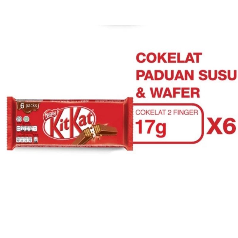 

Kitkat Multipack 6x17gr