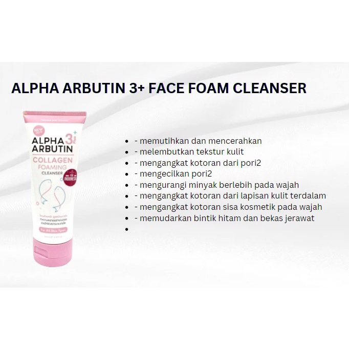 PRECIOUS SKIN THAILAND- ALPHA ARBUTIN 3+ BODYLOTION/SERUM/SCRUB/FACECLEANSER BPOM