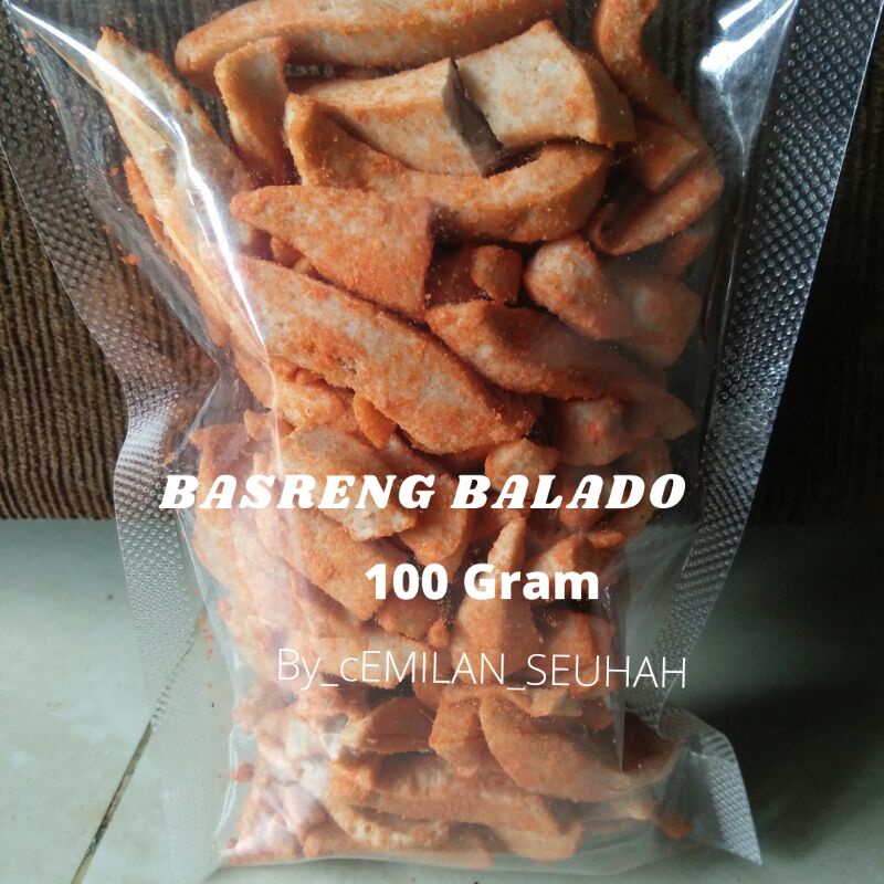 Basreng balado stik Gurih kriuk 100gram