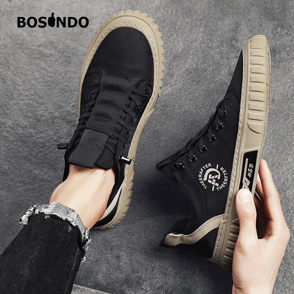 Sepatu BOSINDO K-15 Sepatu Fashion Terbaru Outdoor Traveling Casual Sepatu Sneakers Pria Kekinian Sepatu Sneakers Import-Sepatu Pria Kasual Import- Sepatu Pria Keren -Sepatu Sneakers Pria Kekinian-Sepatu Dewasa Korea Import