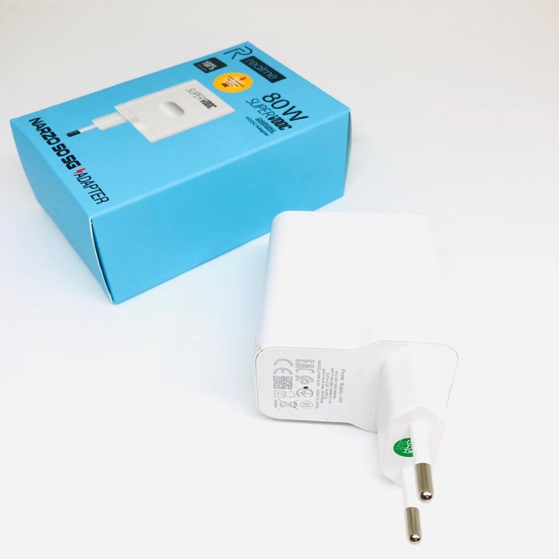 ALL Adapter Charger Realme 80W Narzo 50 5G/R17Pro/R9ProKepala Charger Casan Realme 80w Promo Sen