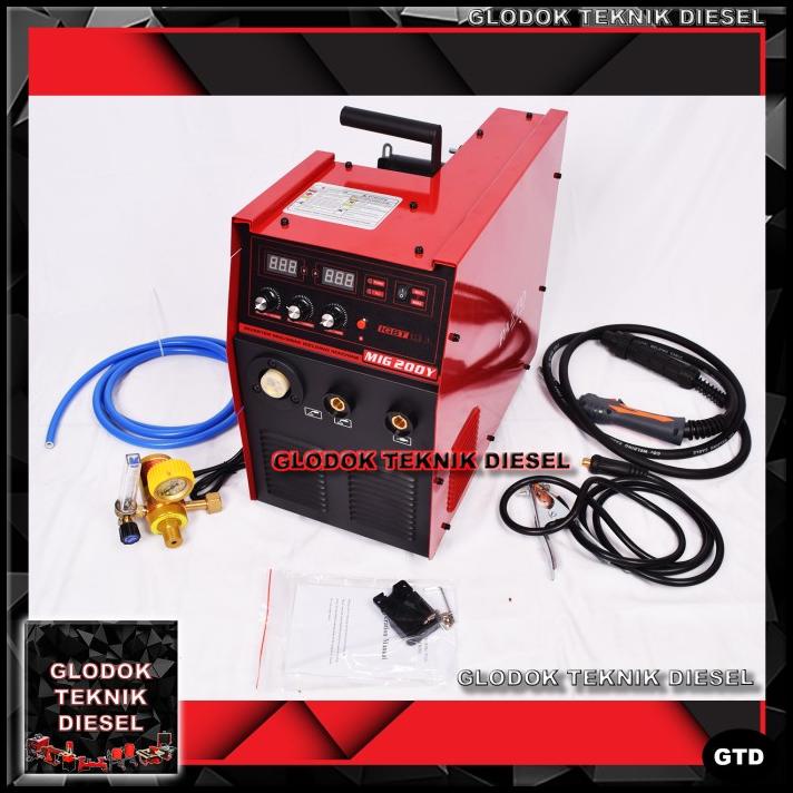Pazto Mesin Las Mig 200 Co2 15 Kg Welding Machine Mag Mig 200A Terbaik