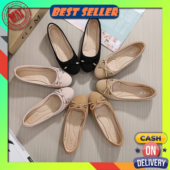Sepatu Sandal Wanita Selop Rajut Import Terbaru-Flat Shoes Rajut Trendy Kekinian Ocm 09 Flatshoes Sa