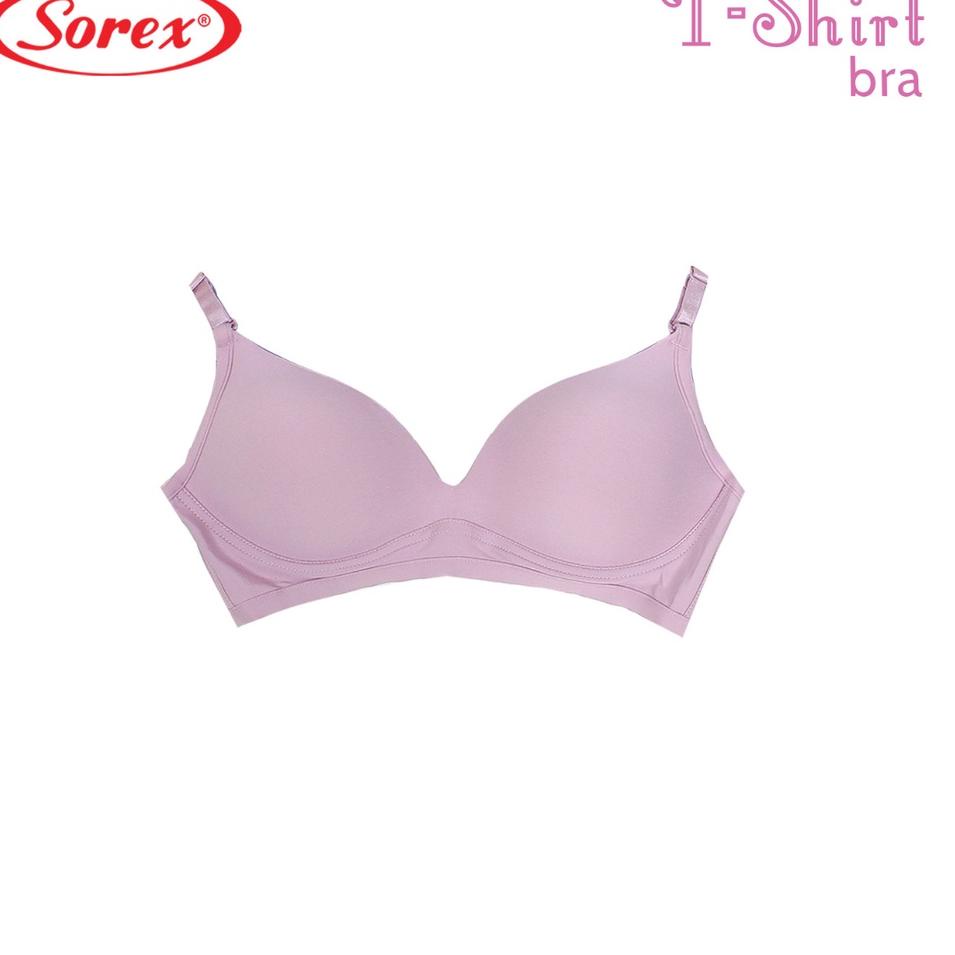Stok Terbatas Sorex T-shirt Bra Polos Busa Tanpa Kawat Kait 3 Setara Cup B BH Harian 34192