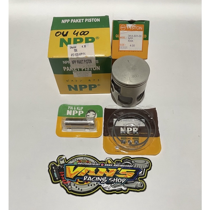 PISTON KIT NPP RX KING 400 RXK RX-KING RXKING