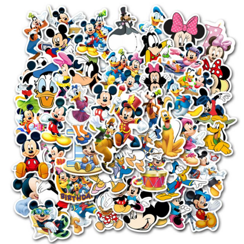 

Stiker Kartun Mickey Mouse Pack Style 260259- Stiker Aesthetic Keren Imut Laptop, Aksesoris Hp, Anti Air, Motif, Helm, Tumbler, Koper, Kulkas