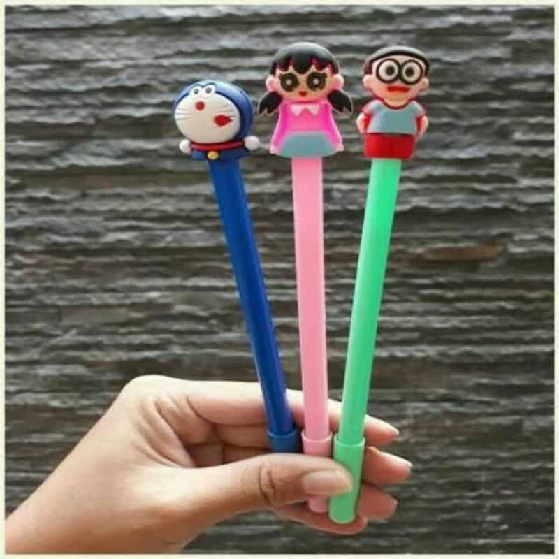 

♥️ Pulpen / Bolpen / Bolpoin Gel Karakter Shizuka Doraemon Lucu Imut ♥️