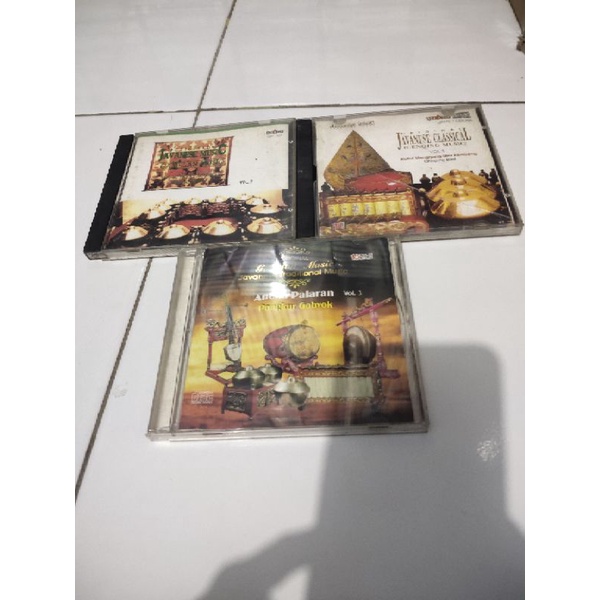 CD javanese music - gamelan music - gending music