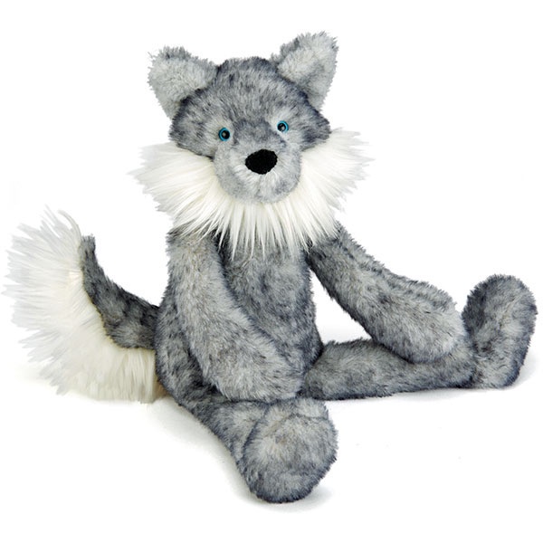 pabrik branded woodlander wolf serigala puppy dog toy elephant gajah bunny grey putih abu cow kelinc