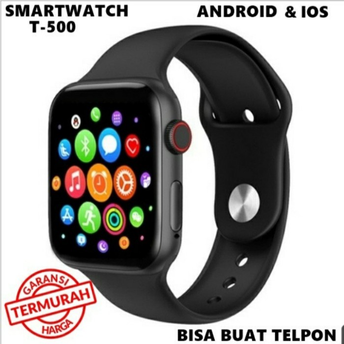 Smartwatch Pria T500 Fundo Pro Watch Model Apple Watch 5 Iwo Blk X4N4 Smartwatch Pria Murah Berkuali