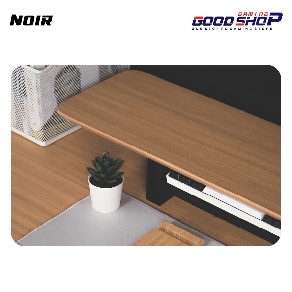 Noir Desk Shelf / Monitor Stand Riser -