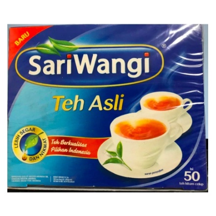 

Teh Celup Sari Wangi Teh Asli (50 kantong) 92.5g