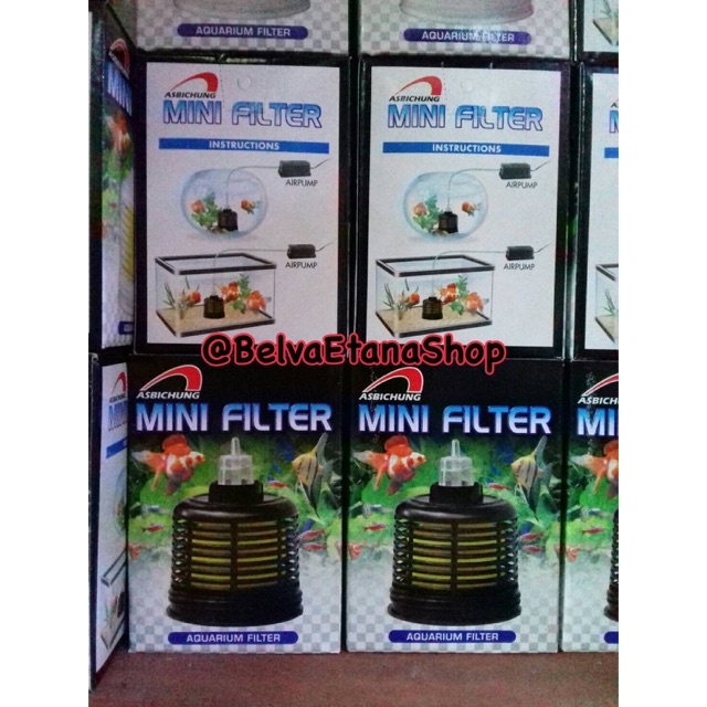 Asbichung Mini Filter Aquarium Aquascape Internal Filter Mini Aquarium