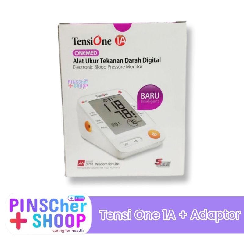 TensiOne 1A + Adaptor Tensimeter Digital Alat Ukur Tekanan Darah