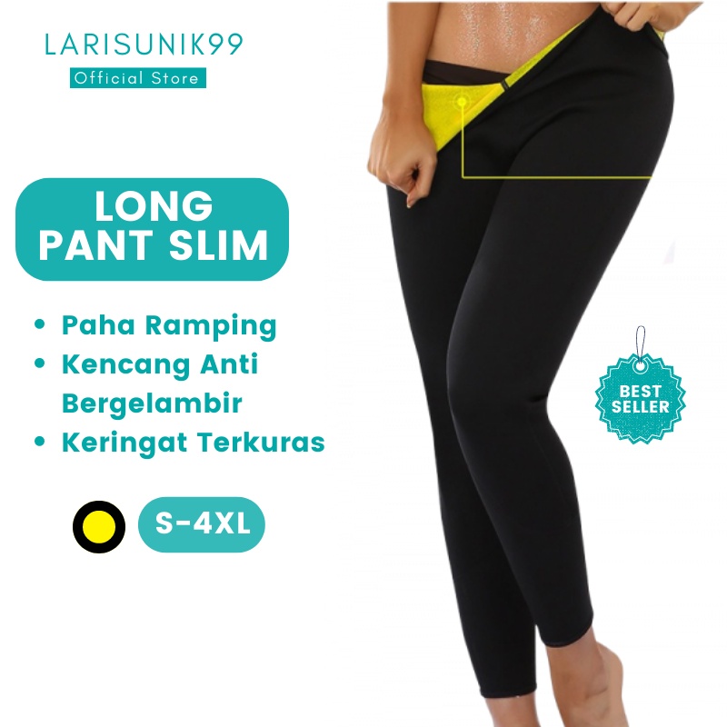 Celana Pengecil Perut Paha Long Pant Hot Shaper Model Panjang Celana Pelangsing Underwear