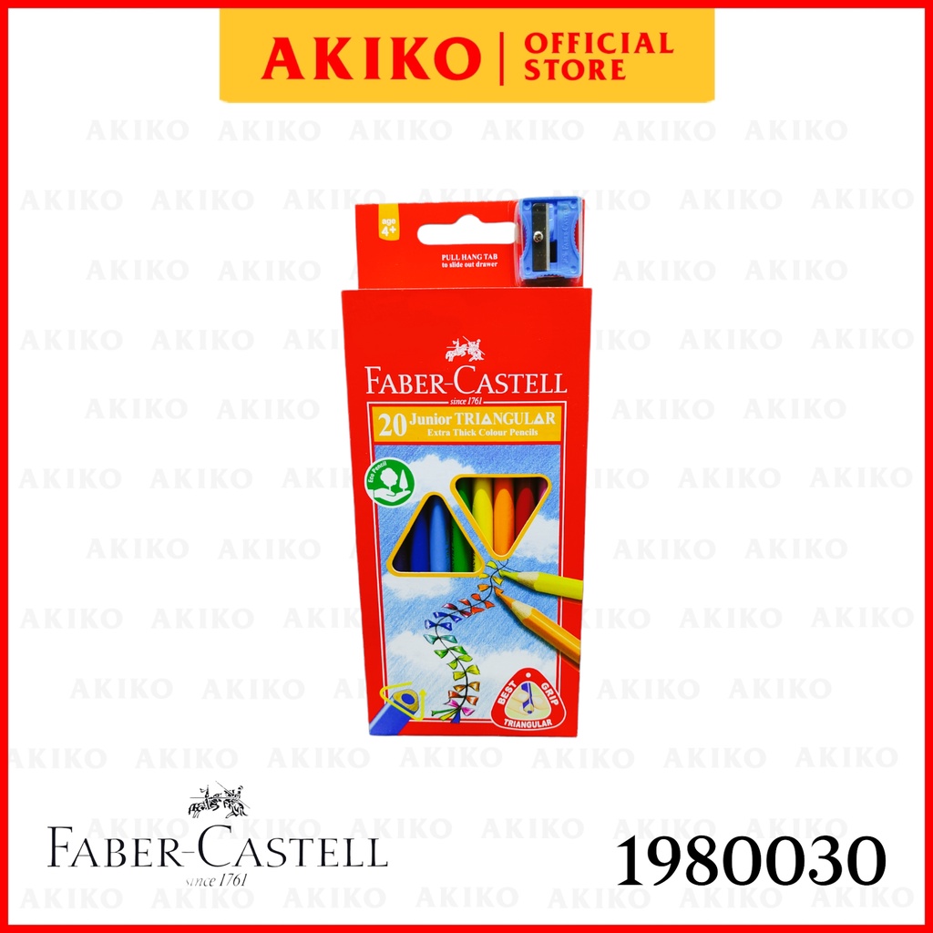 

Junior Triangular Colour 20 Faber-Castell
