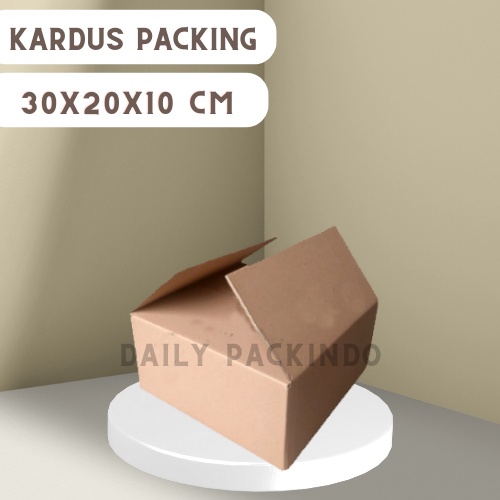 

Kardus/Packing/Dus/Corrugated/Box Ukuran 30X20X10 Cm Baru B Flute