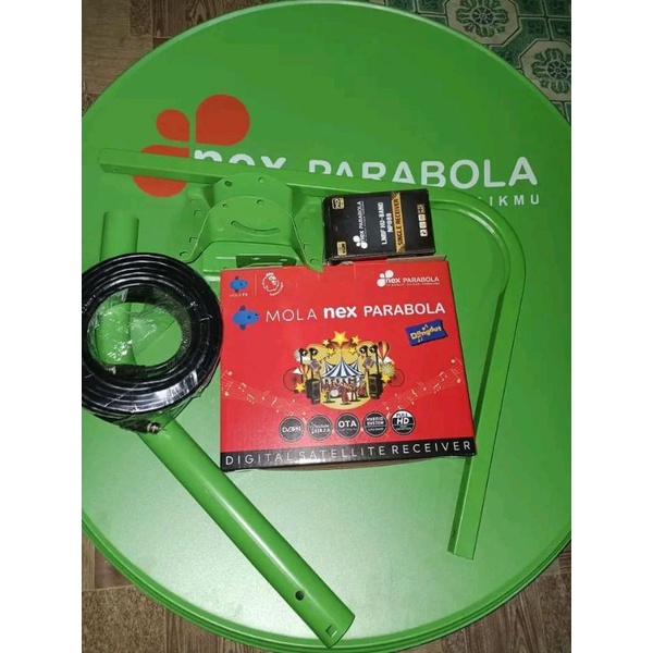 parabola Nex parabola lengkap pasang