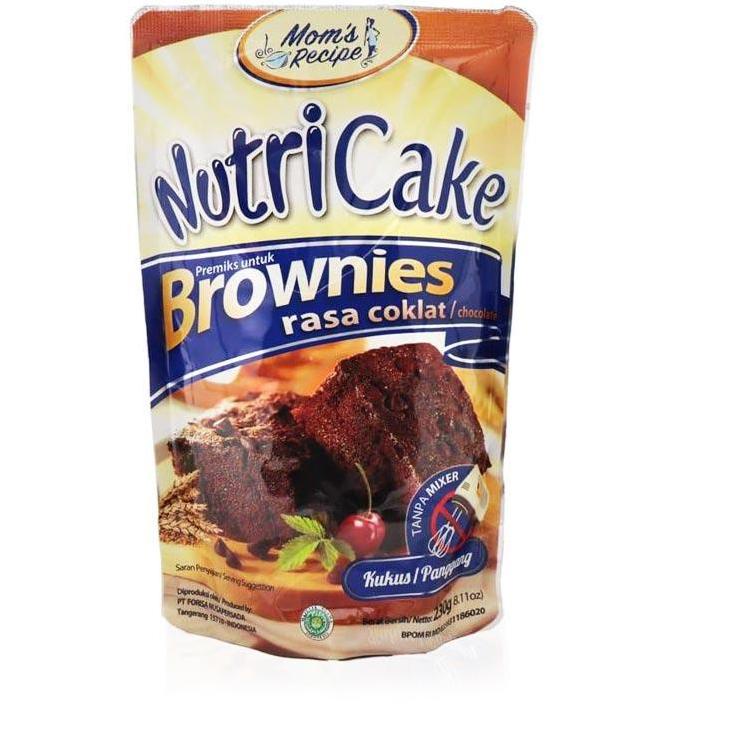 

Diskon Gede--Nutrijell NutriCake Brownies Coklat [230 g]