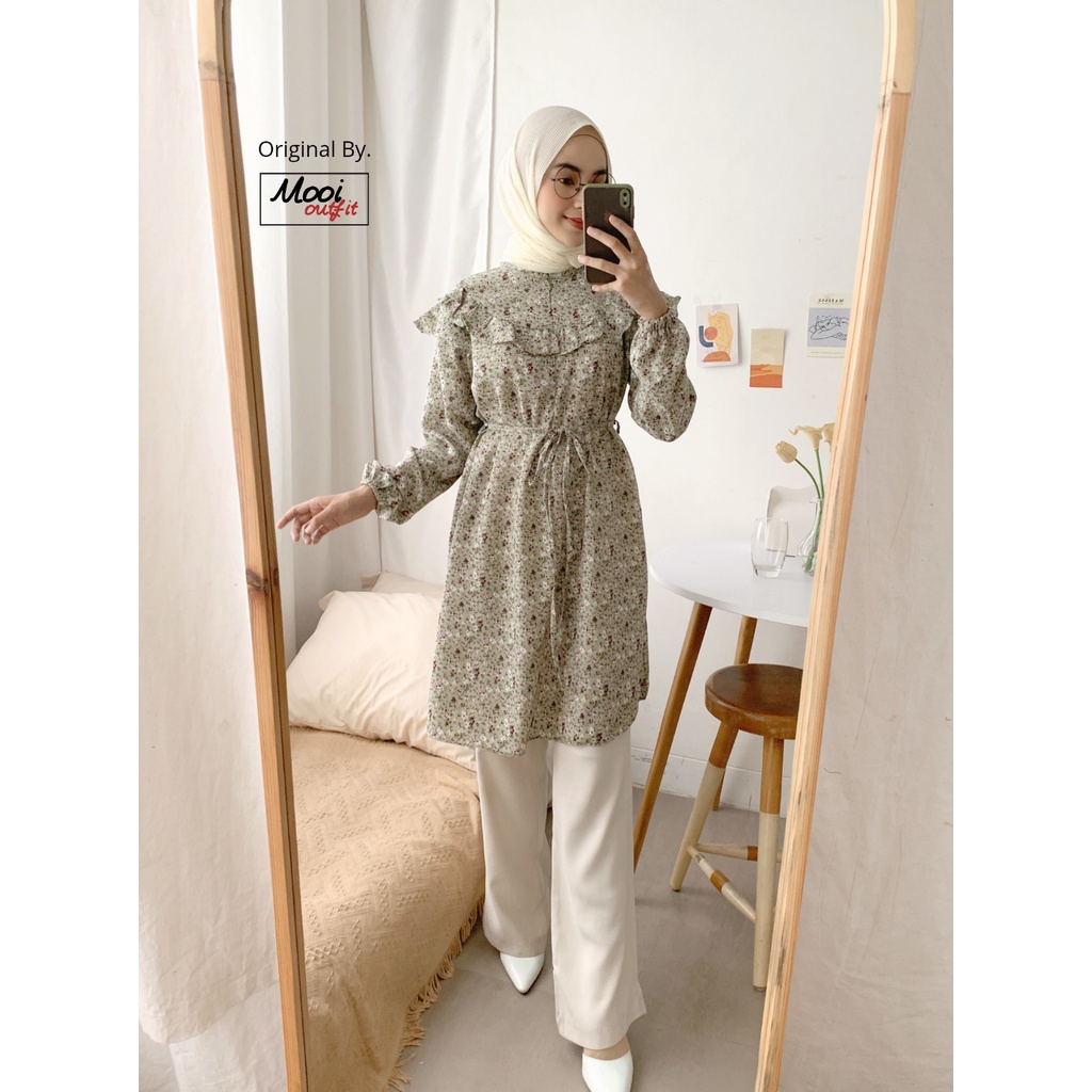 Mooi Outfit - Tunik Jumbo Ld 130 / Tunik Wanita Terbaru Kekinian Viral Murah