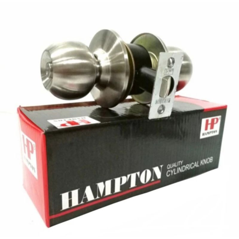 Kunci Bulat Pintu PVC Stainless Steel SUS 304 Hampton HPT 5587