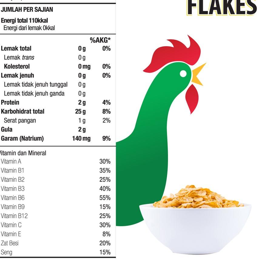 

TERLARIS Kelloggs Corn Flakes Cereal275 gr grosir