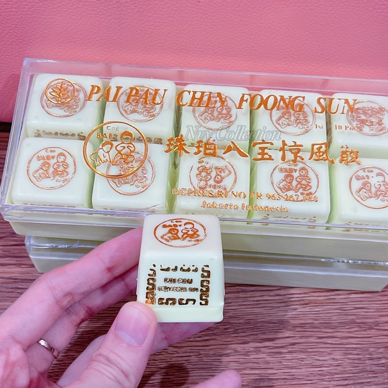 

PAI PAU CHIN FOONG SUN kiang fung san obat turun panas ECERAN