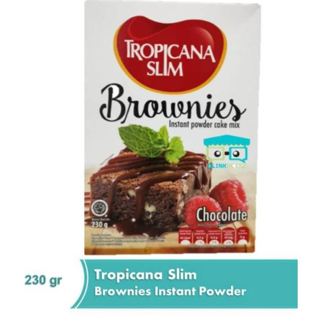 

Stok banyak BOX Tropicana Slim Brownies Chocolate 230 gr Instant Cake Mix 61