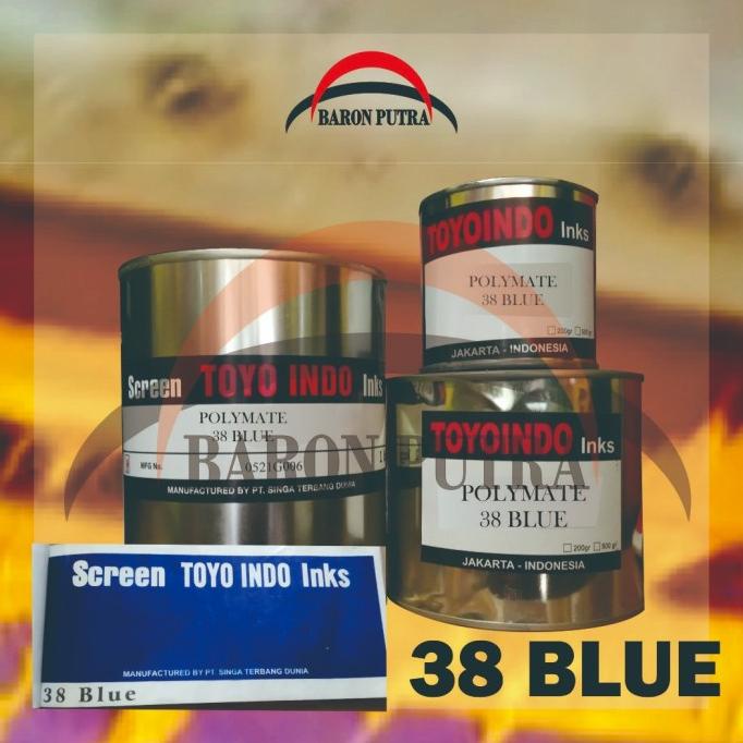 

Termantab] TINTA TOYO POLYMATE 38 BLUE 200GR (TINTA PLASTIK)